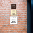 thumbnail image 3 of Signs ByLITA Square Allowed Capacity Door or Wall Sign | Spanish Bilingual Business And Office Signs (Red) - Small, 3 of 8
