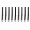 thumbnail image 1 of School Office Bullet Ball Point Pen Refill Ball-point Pen Replacement Black 20pcs, 1 of 4