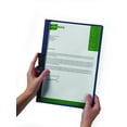 thumbnail image 4 of DURABLE Report Cover with DURACLIP, 25 Count Box, Letter-size, Holds Up to 30 Pages, Clear Cover/Dark Blue (220328), 4 of 7