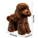 thumbnail image 3 of Realistic Long - Legged Poodle Dog Doll Toy - Cute Puppy Stuffed For Gifts, 3 of 6
