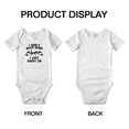 thumbnail image 3 of I Don't Wear Bows I Just Shoot Em Funny Announcement Baby Bodysuit Unisex, 3 of 5
