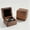 Black Tree, variant on XIUDA Small wooden box for ashes - mini glass urn for human ashes keepsake