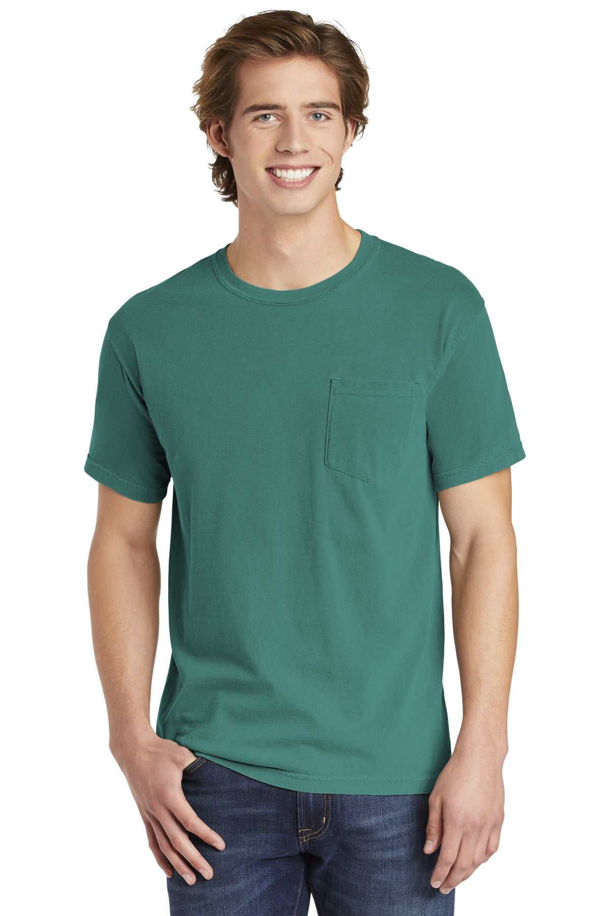 COMFORT COLORS - Garment-Dyed Heavyweight Pocket T-Shirt Comfort Colors ...