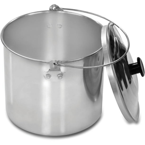 Stansport 2 5 Quart Aluminum Cook Pot With Lid Walmart Stansport 2 5 Quart Aluminum Cook Pot With Lid Walmart