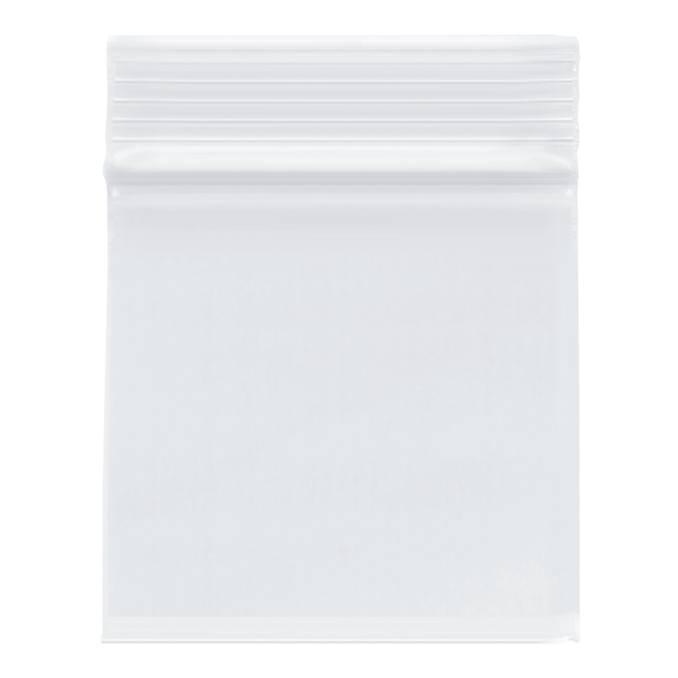 100ct bag plastic ziplock bags reclosable 6x6 inch 2mil 