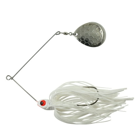 Northland Tackle Reed-Runner Single Spin Spinnerbait Freshwater White Shad