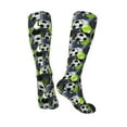 thumbnail image 4 of Fotbe Football print Women's Men's Novelty Crew Socks Cotton Socks Knee High Socks for Walking,Running,Nurses,Pregnancy, 4 of 9