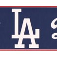 thumbnail image 1 of Los Angeles Esquive MLB Équipe de Baseball Fan de Sport Papier Peint Frontière Design Moderne, Rouleau 15' x 6'', 1 of 3