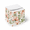 Blush Floral, variant on Black and White Floral 2.75 Inch Square Sticky Note Cube, 600 Sheet Memo Block