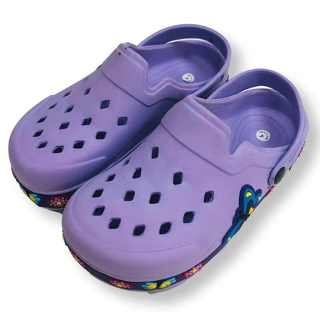 

Girls Slip On Sandals Water Shoes Kids Summer Beach Butterfly Shoe