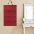 thumbnail image 4 of Jewelry Hanging Bag Multi-layer Dust-proof Large Capacity Jewelry Storage Felt Jewelry Storing Displaying Pouch for Cloakroom, 4 of 7