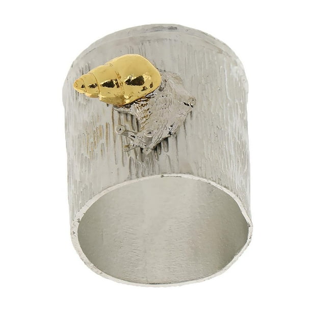 Infr de té de estaño puro Soporte de Base de filtro de té Accesorios de té de Kung Fu Diámetro 4.5-5cm / 1.8-2 pulgadas Caracol Baoblaze Base de filtro de estaño puro