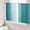 Teal Green, variant on Sheer Curtains 84 Inches Long 2 Panels Set for Living Room, Aqua Ombre Semi Sheer Curtains for Windows, Vintage Country Wooden Voile Window Treatments Rod Pocket Curtain