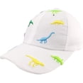 thumbnail image 1 of Gorra de béisbol para niños pequeños, de verano, con protección solar, diseño de dinosaurio, para niños de 1 a 3 años, 1 of 6
