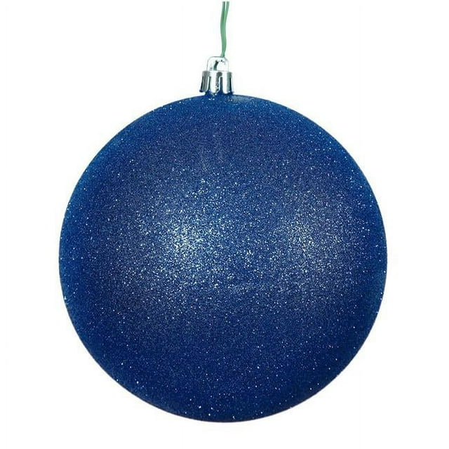 Vickerman N590622DG Boule Pailletée Bleu Cobalt 2.4 Po. 24 par Sac