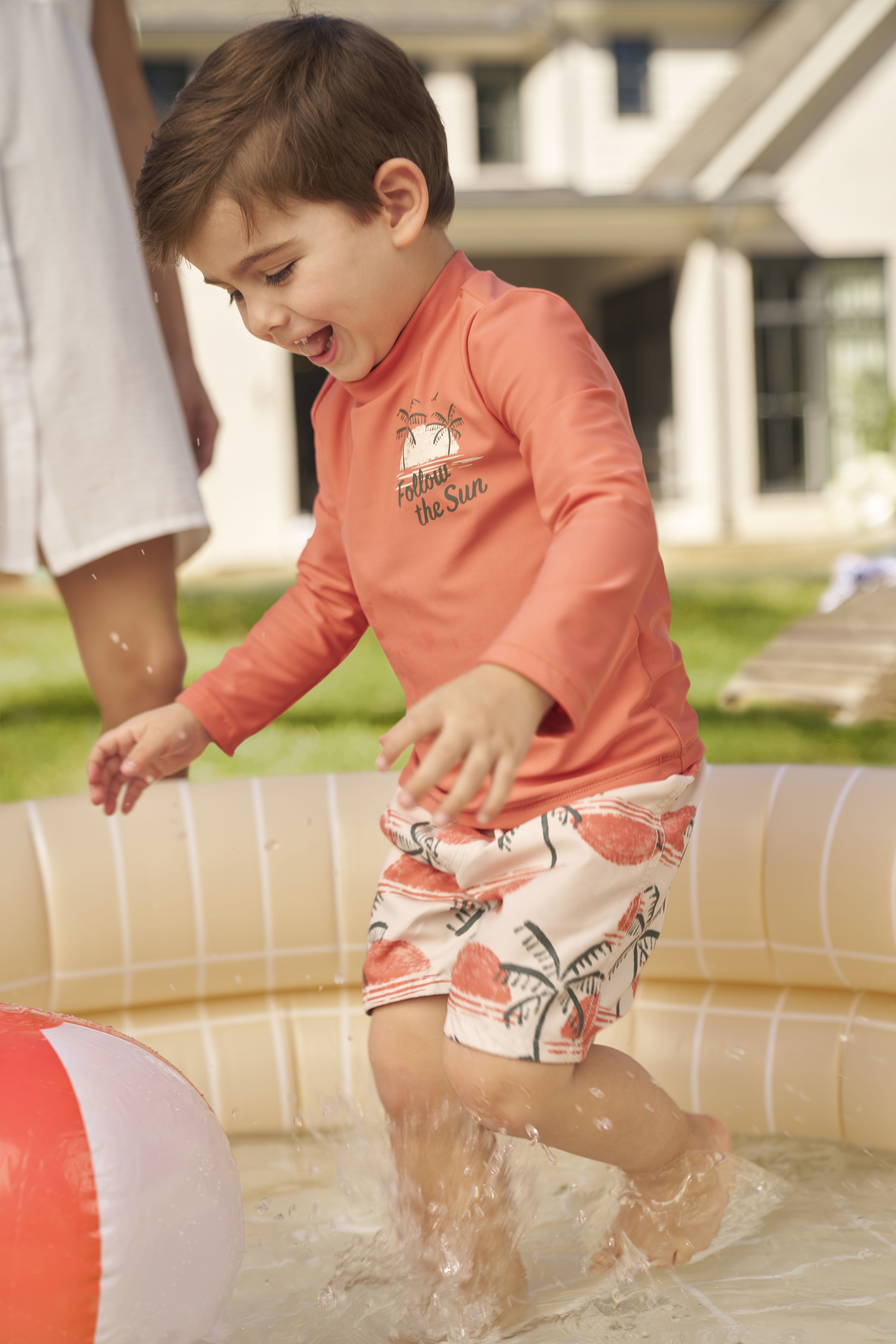 Carter’s Child of Mine Baby and Toddler Boy Two-Piece Rash Guard Set, Sizes 0/3M-5T