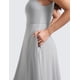 thumbnail image 5 of Vestido CRZ YOGA Cloudweight con escote cuadrado midi gris plateado M, 5 of 6
