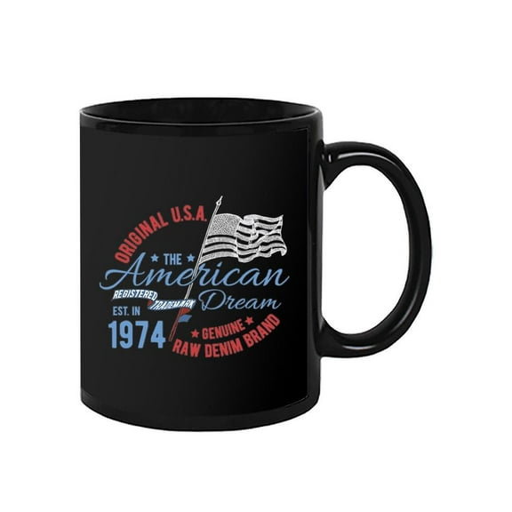 The American Dream 1974. Mug  -Image by Shutterstock,