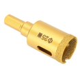 thumbnail image 3 of Brazed Diamond Hole Saw Drill Bit 25mm Ceramic Porcelain Tile Glass Granite Drill Bit, 3 of 12