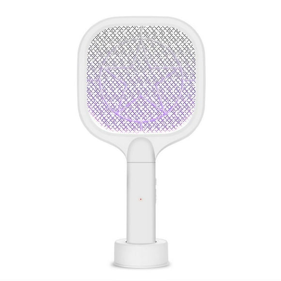 Electronic Insect Trap Bug Zapper 3000v Mosquitoes Racket Swatter Usb Rechargeable 1200mah Insect Trap Light Fly Trap Bug Zapper Killer Mosquitoes Cat