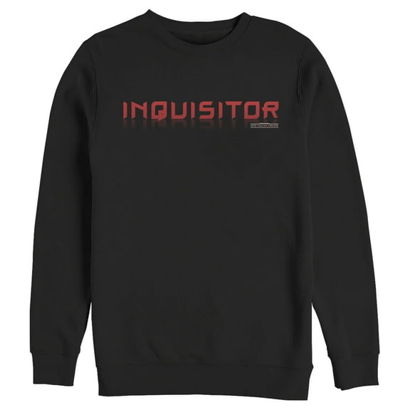 Men's Star Wars Jedi: Fallen Order Inquisitor Label  Sweatshirt Black Medium