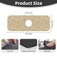 thumbnail image 2 of Sikiie Paw In Groovy Style Splash Guard for Sink Faucet-1 PC Super Absorbent Fast Drying Mat Sink Gadgets-Splash Guard for Kitchen, Sink Mat, 2 of 7