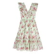 thumbnail image 6 of Simply Shabby Chic Women’s Ruffle Floral Midi Dress, Sizes S-XXXL, 6 of 6