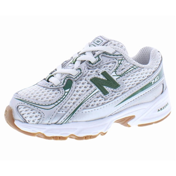 New Balance 740 Bungee Infant/Toddler Shoes Size 8, Color: Grey/Green