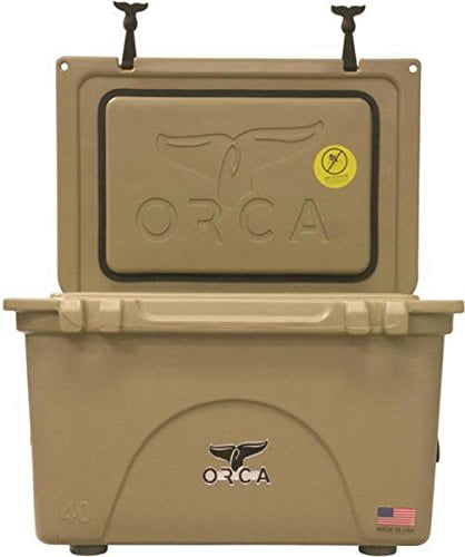 NEW ORCA ORCT040 TAN COLORED 40 QUART INSULATED ICE CHEST COOLER USA 3450004 