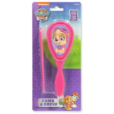 Paw Patrol Comb & Brush Set - pink, one size
