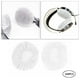thumbnail image 5 of 2 pares de fundas desechables para auriculares de tela no tejida medianas Blanco L, 5 of 9