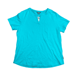 Eddie Bauer Women's Soft Easy Fit Short Sleeve V Neck Tee