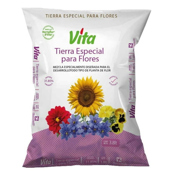 Tierra Vita Especial Para Flores 3.8 Litros