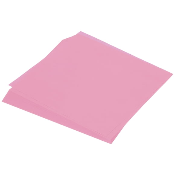 Papel de Origami Doble Cara Uxcell para Proyecto de Arte y Manualidades para Principiantes 100 Hojas Rosa 10x10 pulgadas