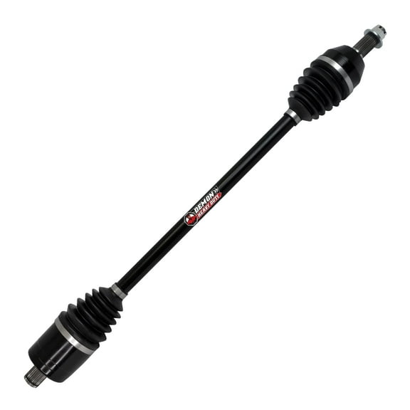 Demon Powersports Rear Left/Right Heavy Duty Axle for (2018-20) Polaris RZR Turbo S, Made Up of 4340 Chromoly Steel, in Dual Heat Treated High Strength, Wider Angles & in Molybdenum Grease Precision