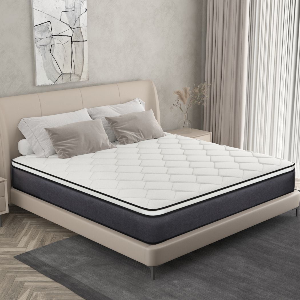 lemontalking 14 inch Queen Mattress,Hybrid Mattress in a Box,Medium Firm