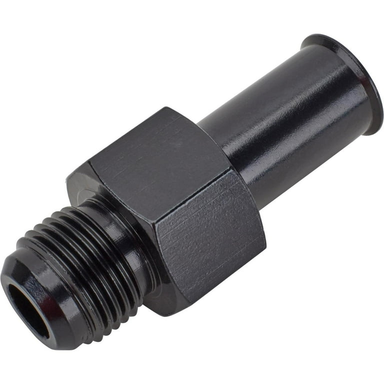Fragola #8 Ford EFI Fuel Tank Outlet Fitting Black 491991-BL Fragola #8 Ford EFI Fuel Tank Outlet Fitting Black 491991-BL