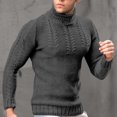 thumbnail image 2 of JMYHOAM Cardigan Sweaters for Men Long Sleeved Long Sleeve Wool Sweater Wool Sweater Button Comfortable S-XXXL, 2 of 5
