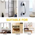 thumbnail image 5 of Super Power Suction Cup Handle, Helper Grip Handrail Puller for Bathroom, Shower, Cabinet, Mini Fridge (White)，JUN, 5 of 5