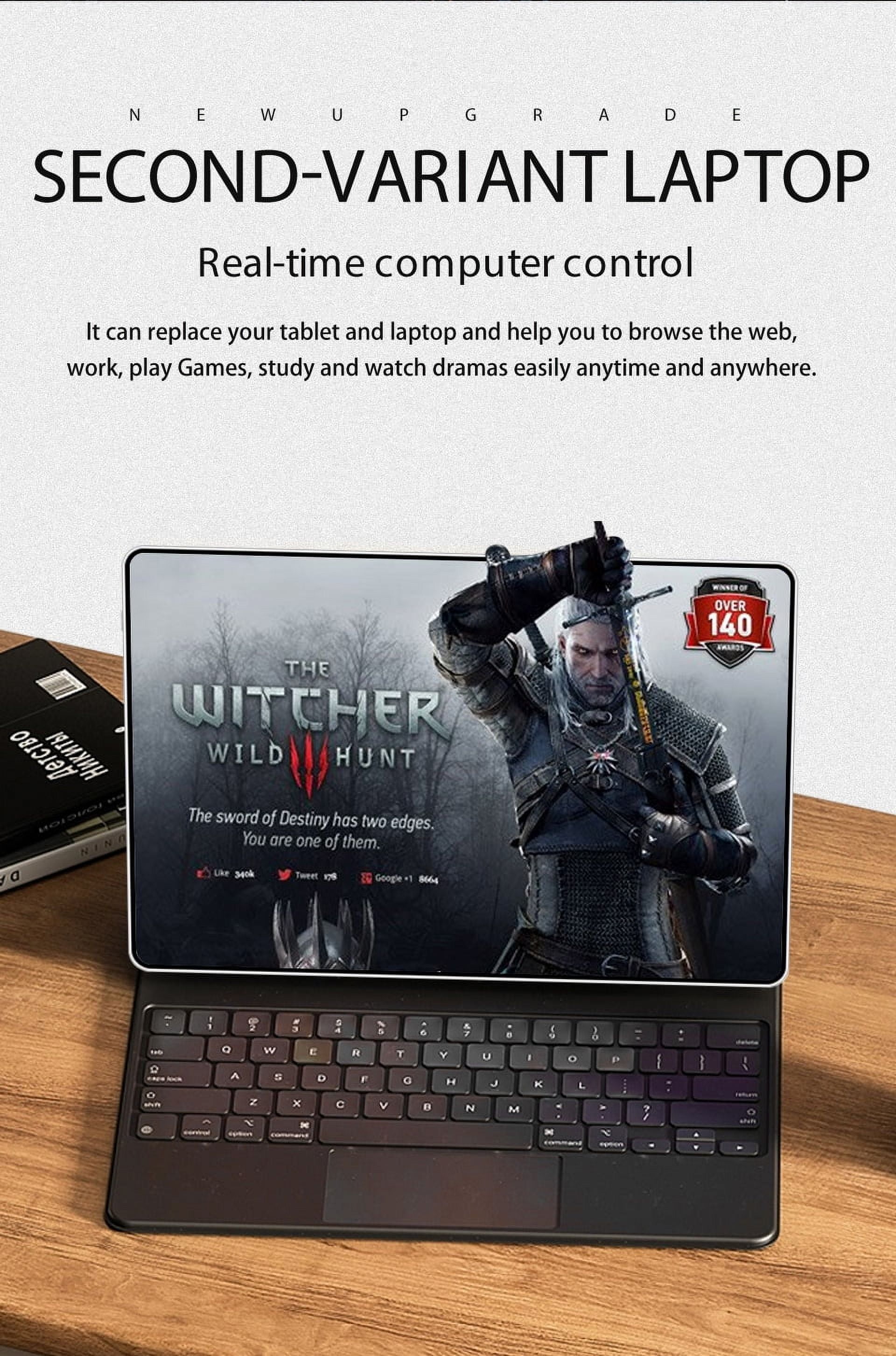 Tablet 10.1 Inch Android 12 Tablet,WiFi Tablets PC,8 GB RAM+256GB ROM( Expand to 512GB),Octa-Core,4G/5G Wi-Fi,Bluetooth,Dual Camera 8MP+16MP,8800mAh,With Bluetooth keyboard