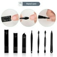 thumbnail image 5 of 7-18pcs Manicure Tool Set Stainless Steel Cuticle Nipper Cutter Kit Professional Nail Clippers Pedicure Nail Art Grooming Tools (12pcs), 5 of 7