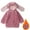 Pink, variant on Kid's Cute Plush Jackets Hooded Rabbit Ears Front Zip Fleece Cardigan Thermal Casual Comfy Fall Winter Outfits (7 Years, White)