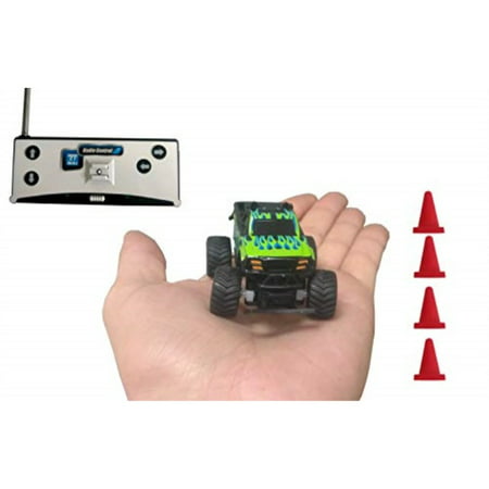 Ideas In Life Mini RC Car Baja Racer Remote Control Nano Racing with Radio Remote Small Kids Toy Off Road Action Styles