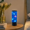 thumbnail image 4 of oshhnii Jellyfish Lamp Fantasy Jellyfish Tank Mood Light for Holiday Birthday Office, 4 of 9