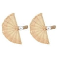 thumbnail image 4 of Napkin Rings, Napkin Buckle Innovative Design Wide Uses Reusable Durable Fashionable Exquisite  For Party Decoration For Table Decoration 6647 Pearl, 4 of 8