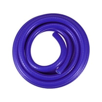 Unique Bargains Silicone Vacuum Tubing Hose Line Automotive Vacuum Hose Engine Air Intake Blue ID 6mm 9.84ft Length