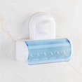 thumbnail image 4 of 5 Holes Toothbrush Holder Suction Practical Storage Bracket Cup Durable Toothbrush Rack Wall-mounted Toothbrush Stand Bathroom Accessories for Home, 4 of 9