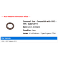 thumbnail image 2 of Camshaft Seal - Compatible with 1992 - 1997 Subaru SVX 1993 1994 1995 1996, 2 of 2