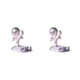 thumbnail image 4 of Sidaley Astronautas Soporte para teléfono celular Soporte para astronautas Soportes para fiestas Pierna alta Plata Type2 NO2, 4 of 6