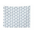thumbnail image 1 of Whale Tapestry, Simple Doodle Drawn Aquatic Giant Mammal Fish on Blue Tone Backdrop, Fabric Wall Hanging Decor for Bedroom Living Room Dorm, 2 Sizes, Sky Blue Pale Seafoam, by Ambesonne, 1 of 1